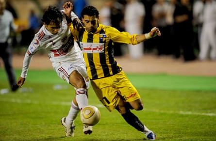 Mo Salah playing for Al Mokawloon in 2011.