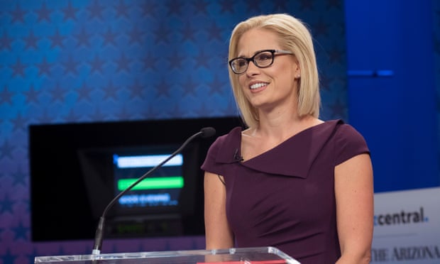Democratic candidate Kyrsten Sinema could be the first openly bisexual senator.
