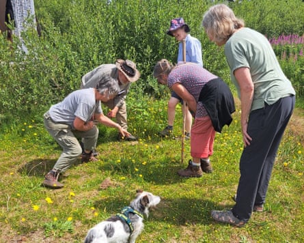 Some of the recorders and volunteers on the Wildwatch morning.