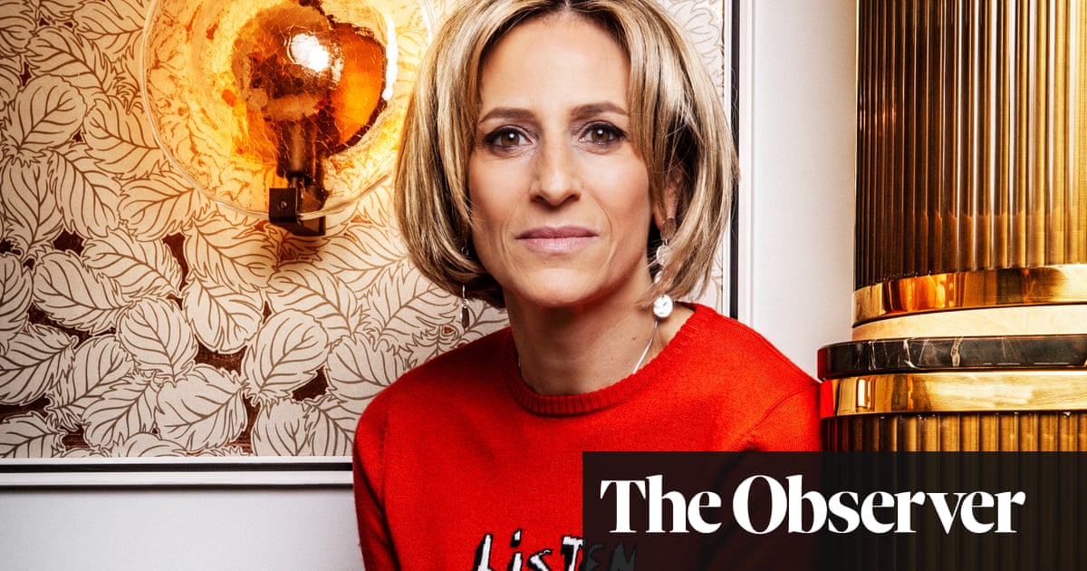 Emily Maitlis: ‘I always think, Oh my God, I’m exhausted, I want vodka and bed'