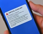 People with secret ‘safe phones’ advised to turn off devices during national test of AusAlert emergency warning
