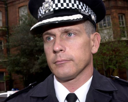 Paddick in police cap