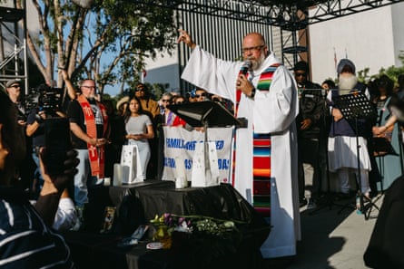 a man speaking