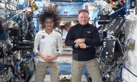 NASA astronauts Suni Williams and Butch Wilmore