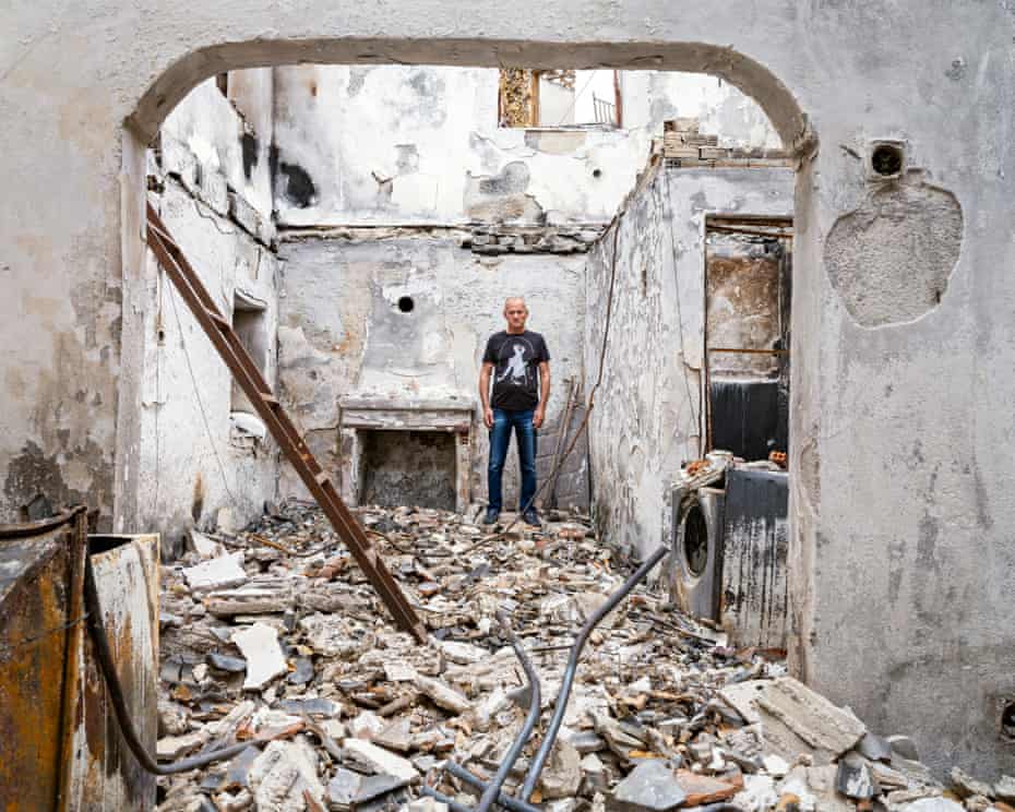 ‘I will see the ghosts of the dead forest for a long time’ – returning to Evia after the wildfires 3 Giannis Afedras, Kokkinomilia Village