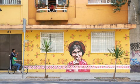 Murals Abuela Teneek by Chauiztle, Mexico City