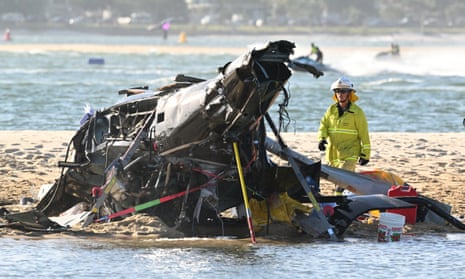 , Australia news live: authorities say Gold Coast helicopter crash that killed four could have been ‘far worse’ | Australia news