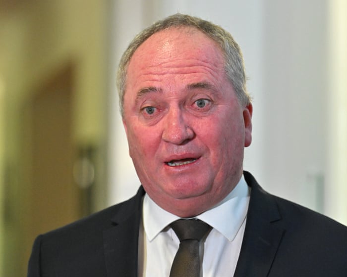 Australia news live: Barnaby Joyce dogged by Tommy Robinson questions – and also by a dog – in spiky ABC interview
