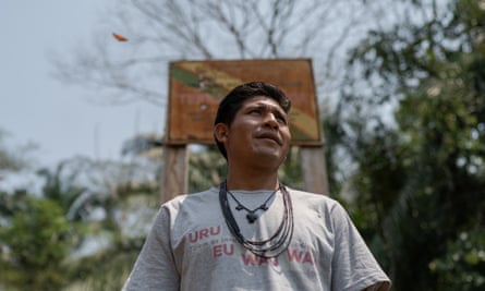 ‘We’re scared,’ said Awapu Uru-Eu-Wau-Wau, a 27-year-old cacique (chief) who has received death threats for speaking out against the invaders. ‘Nobody wants to die.’
