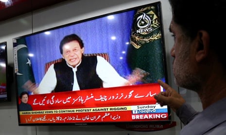 Pakistan’s prime minister, Imran Khan, makes his first address to the nation after forming a government following July’s general elections. 