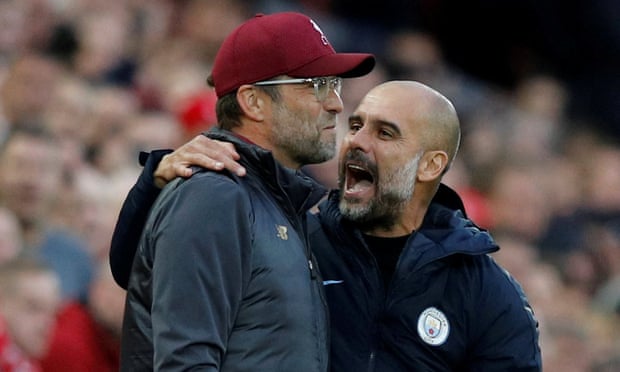 Jürgen Klopp and Pep Guardiola, coaches with contrasting styles tweaked to combat the other’s. What will they come up with next?