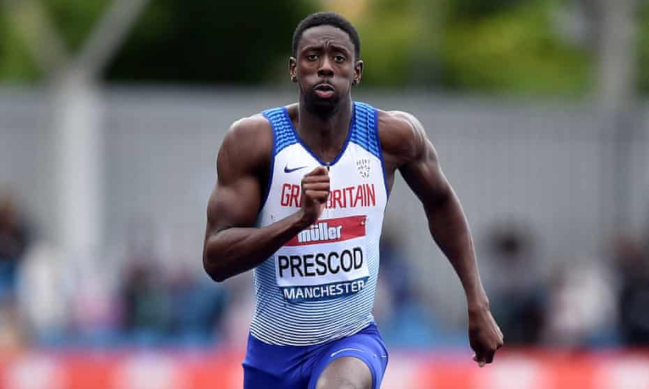 Reece Prescod admits he was overweight at last year’s British championships after bingeing on fast food and cakes.