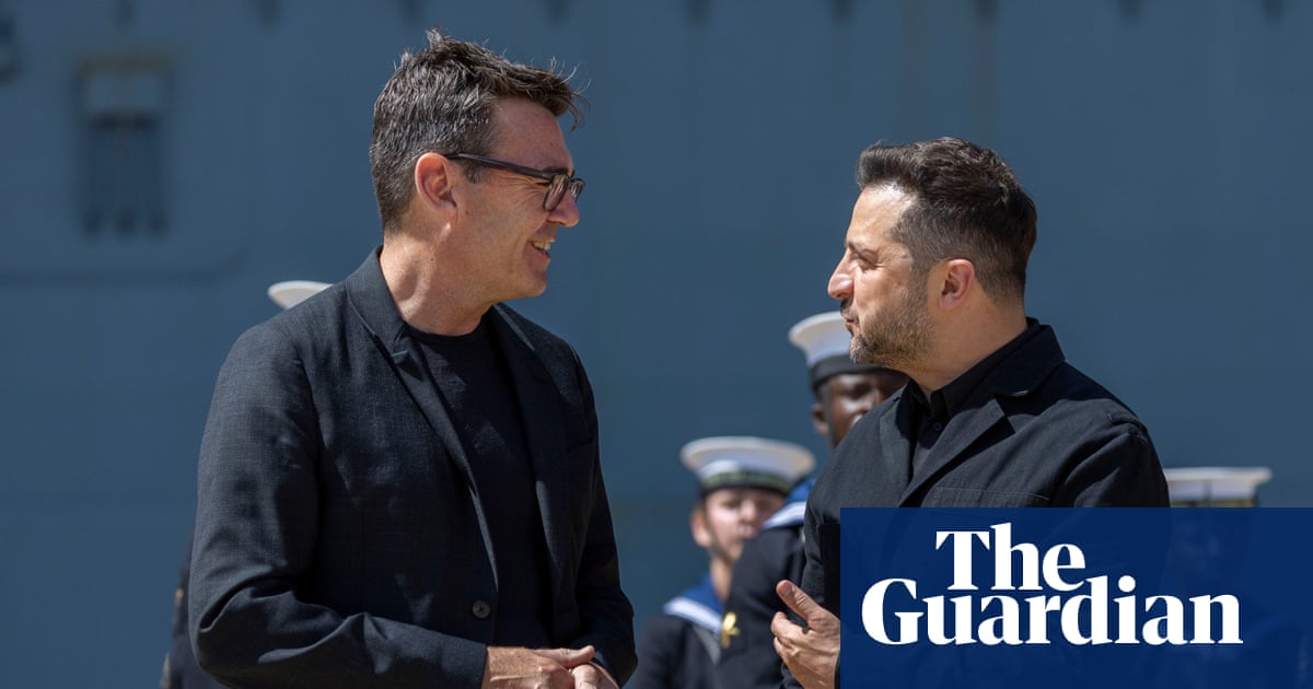 Một lần nữa Volodymyr Zelenskyy gặp Andy Burnham để tìm kiếm sự ủng hộ mới (Ảnh: Simon Jones/Pool The Sun/AP)