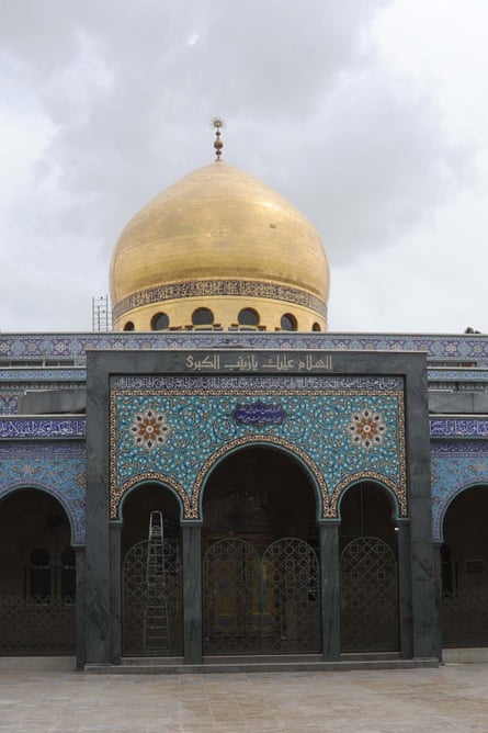 The Sayidda Zeinab shrine in Damascus revered by Shia Muslims.