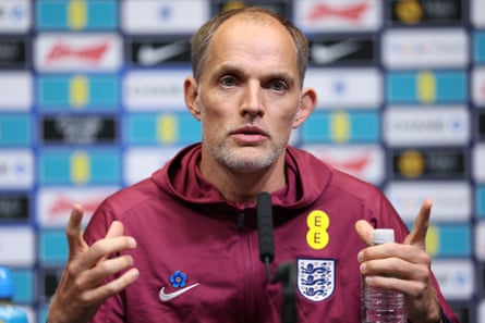 Jogadores da Inglaterra em treinamento