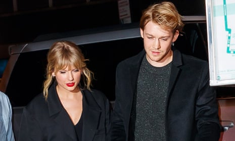 Taylor Swift and her ex-boyfriend Joe Alwyn pictured in October 2019.