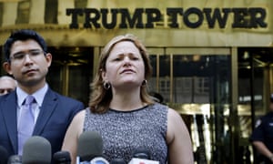 The New York city council speaker, Melissa Mark-Viverito: ‘The city’s economy would shrink because of Donald Trump.’