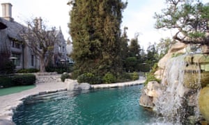 A view of the Playboy Mansion