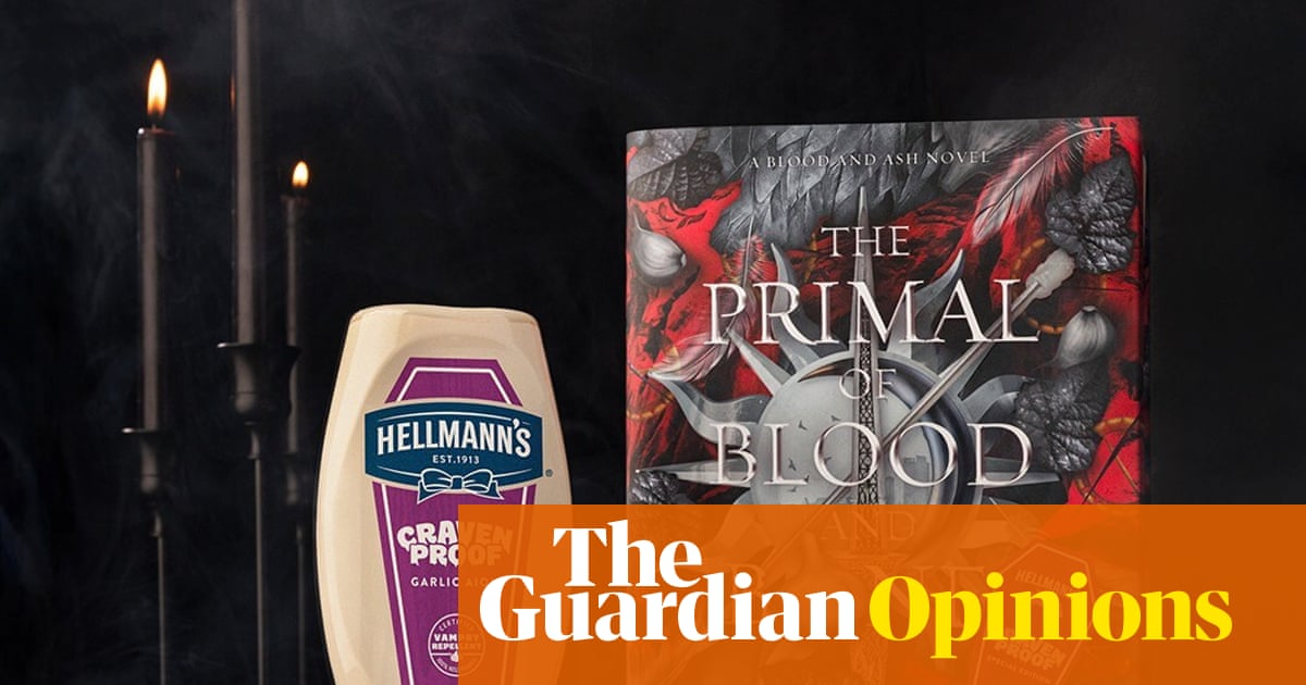 A book is being marketed with mayo-scented ink. Jealous? Me?