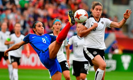 France defender Jessica Houara d'Hommeaux in action against Austria