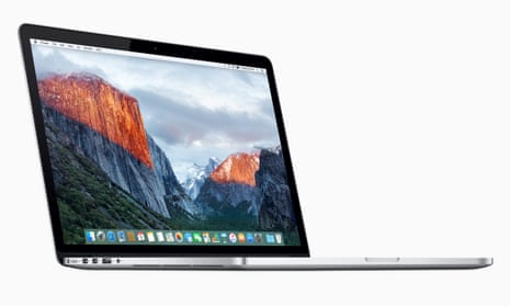Apple’s retina 15in MacBook Pro