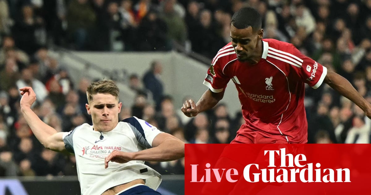 Tottenham v Liverpool: Premier League