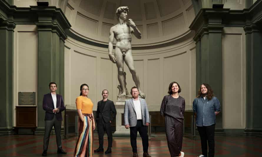 I Was Almost Sick The Young Melbourne Artists Reimagining Michelangelo S David Art The Guardian