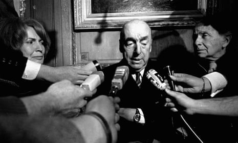 Pablo Neruda died in hospital of natural causes in 1973, according to official records, but many believe he was killed by the incoming Pinochet regime.