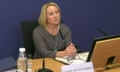 Angela van der Bogerd is the latest former Post Office executive to be questioned at the inquiry