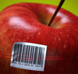 Bar code bandits: supermarkets like the machines because they can hire fewer staff, and it’s tricky for them to prosecute thieves without driving away absent-minded customers.