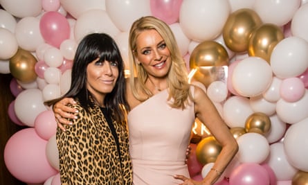 Winkleman with her Strictly co-host Tess Daly.