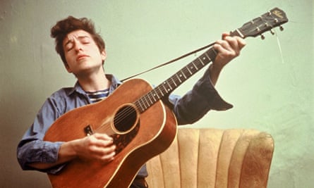 Bob Dylan in New York, 1963.