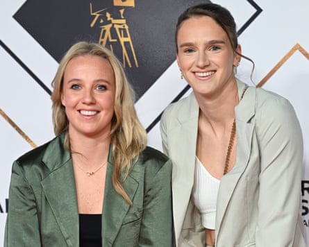 Beth Mead and Vivianne Miedema (right) successful cosier times.