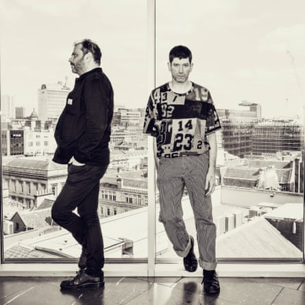 McIvor, left, with Jonnie Wilkes AKA JG Wilkes.