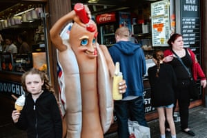 A photograph by Merlin Daleman of a sandwich shop in Bridlington, June 2017. 