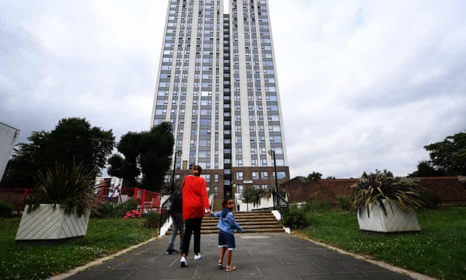 Tower at the Chalcots estate, Camden, London.
