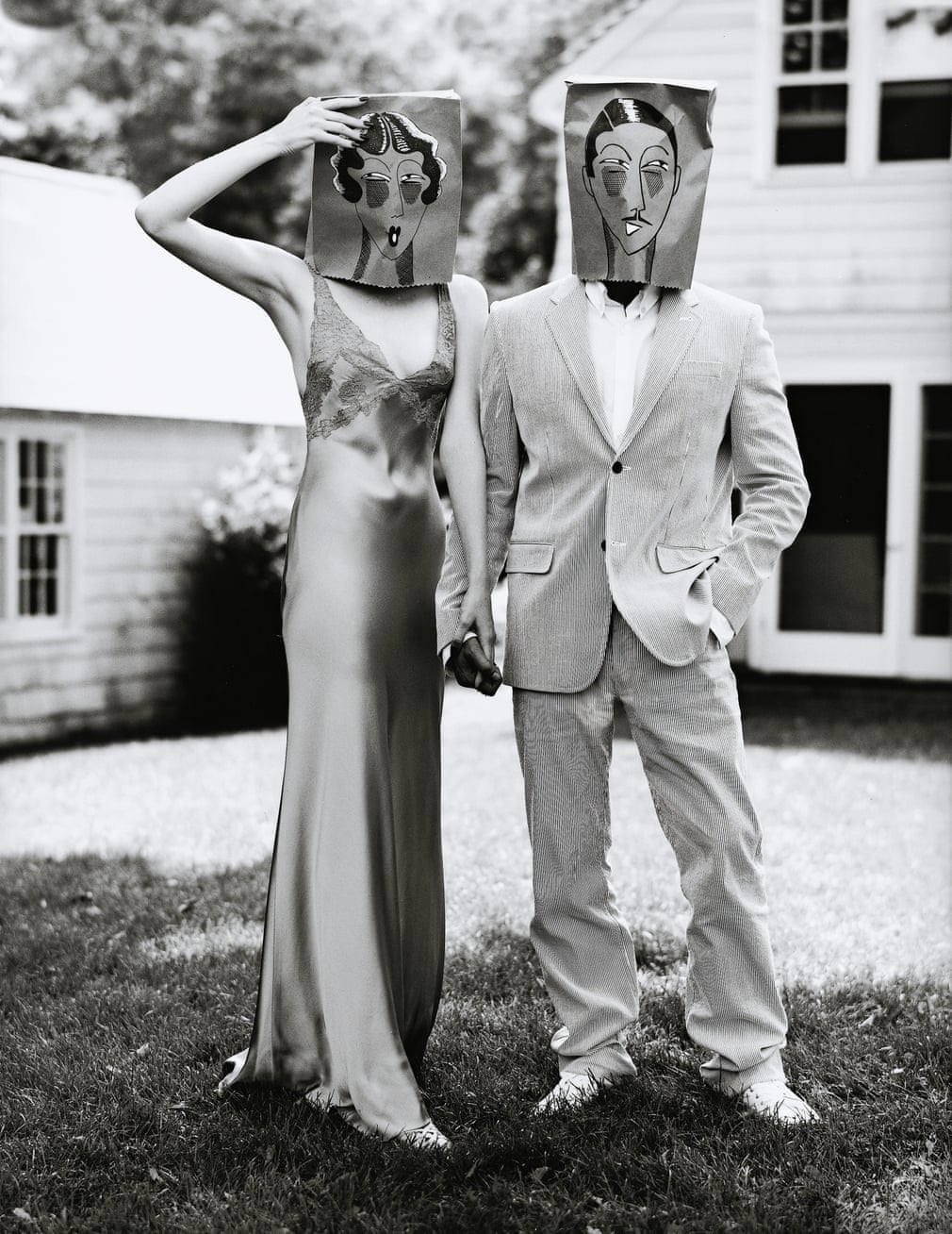 Arthur Elgort, Karen Elson in Ralph Lauren Collection and male model in Marc Jacobs and Louis Vuitton. New York, November 2003 Arthur Elgort, Karen Elson in Ralph Lauren Collection and male model in Marc Jacobs and Louis Vuitton. New York, November 2003
