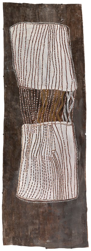 Relâmpago na rocha (2015) por Noŋgirrŋa Marawilli