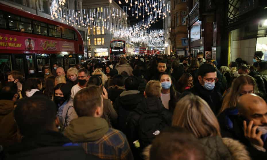 Crowds in London