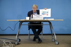 Bruce Aylward, team Lead WHO-China joint mission on covid-19, speaks to the media.