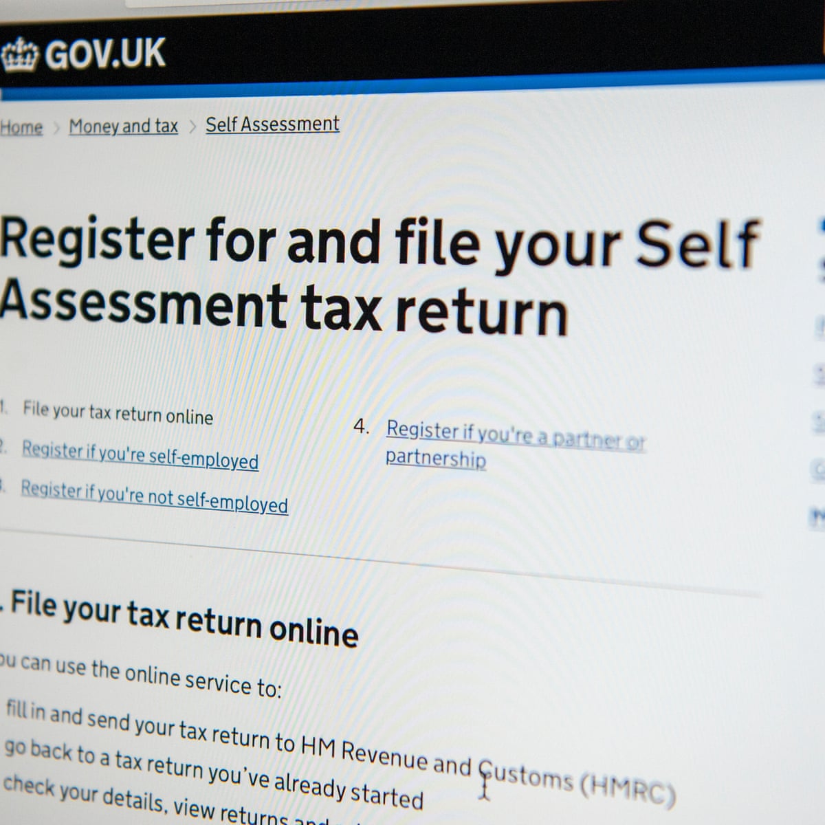 how to know if you need to file a UK tax return