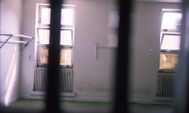 An empty cell inside Evin prison in Tehran.