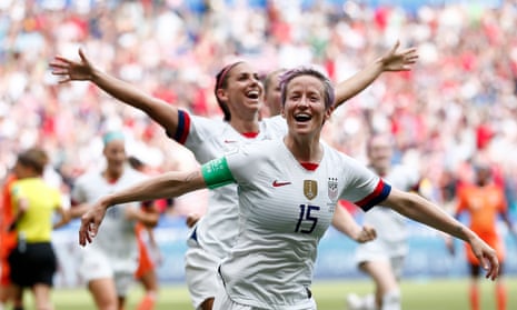 The US won the Women’s World Cup earlier this month