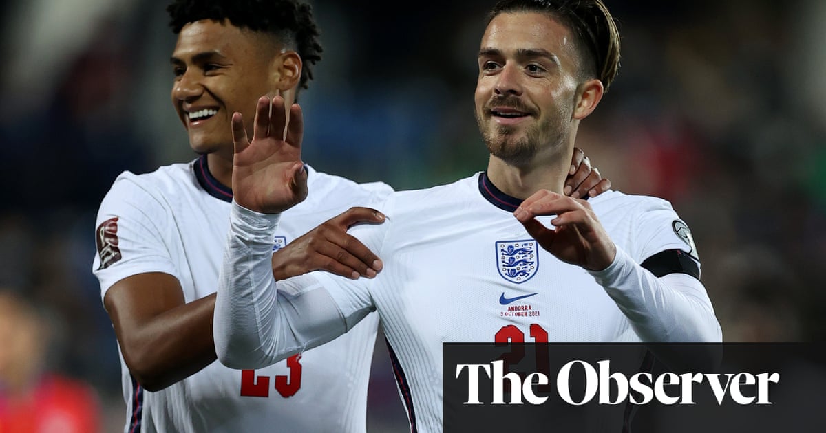 Jack Grealish jinks through to seal England’s stroll past Andorra