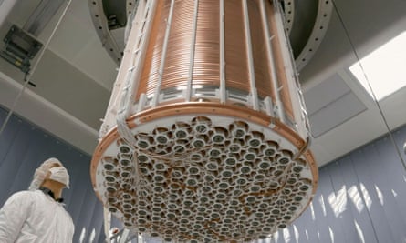 A Wimp detector at a research centre in Gran Sasso, Italy.