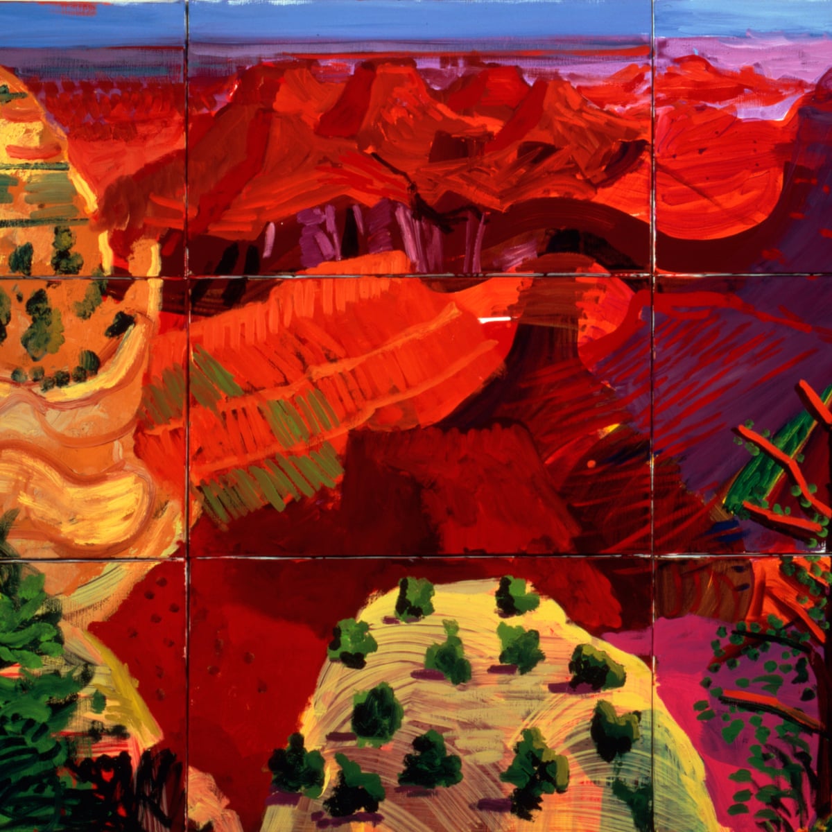 David Hockney Review Sunshine Superman David Hockney The