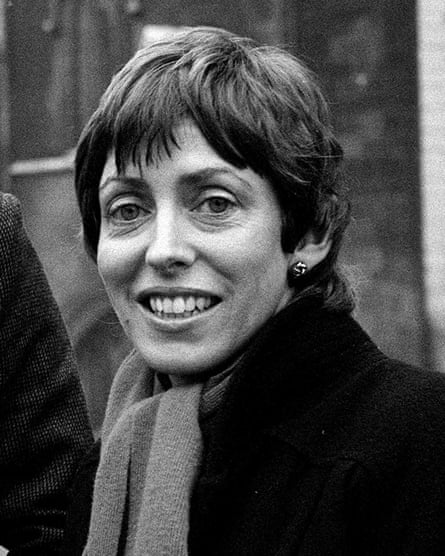 Patricia Hewitt outside Westminster in 1981.