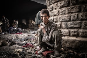Essay, winner - One of more than 1,000 drug addicts pictured at the Pul-e-Sukhta Bridge in Kabul on 25 May 2022. There are an estimated 6 million drug addicts in Afghanistan, a number that has risen since the Taliban retook control