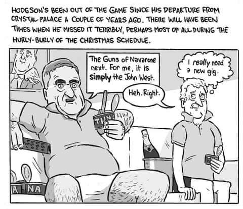 David Squires on … Roy Hodgson going west to revive his love of football, panel 5