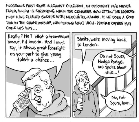 David Squires on … Roy Hodgson going west to revive his love of football, panel 7